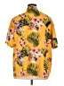 Unbranded 100% Polyester Tropical Yellow Kimono Size XL - photo 2