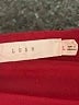Lush 100% Polyester Burgundy 3/4 Sleeve Blouse Size L - photo 4