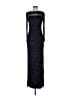 Aidan Mattox 100% Polyester Black Cocktail Dress Size 2 - photo 1