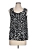 Cato 100% Polyester Black Sleeveless Top Size L - photo 1