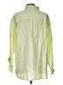 Athleta Color Block Green Long Sleeve Button-Down Shirt Size L - photo 2