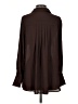 Pleione 100% Polyester Brown Long Sleeve Blouse Size S - photo 2