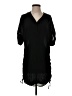 ALLSAINTS 100% Viscose Black 3/4 Sleeve Blouse Size 0 - photo 1