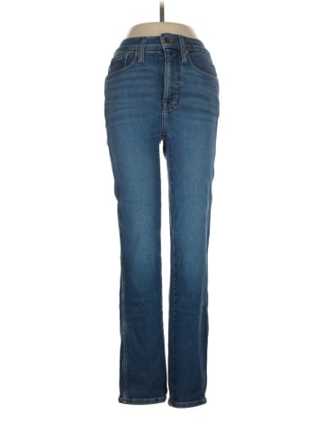 Madewell High-Rise Stovepipe Jeans in Auraria Wash (view 1)