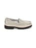 Donald J Pliner 100% Leather Paisley Gray Flats Size 8 - photo 1