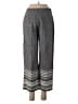 Assorted Brands Chevron-herringbone Gray Casual Pants Size S - photo 1