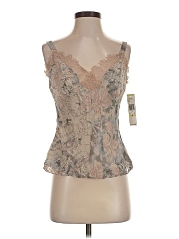 Anne Klein Sleeveless Silk Top (view 1)