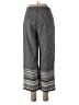 Assorted Brands Chevron-herringbone Gray Casual Pants Size S - photo 2