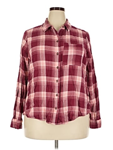 Style&Co Long Sleeve Button-Down Shirt (view 1)
