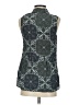 Equipment Blue Sleeveless Button-Down Shirt Size XS - photo 2