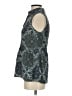 Equipment Blue Sleeveless Button-Down Shirt Size XS - photo 5