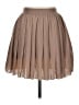 See You Monday 100% Polyester Solid Tan Casual Skirt Size L - photo 1