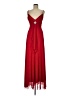 B. Smart 100% Polyester Red Cocktail Dress Size 7 - 8 - photo 1