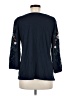 J.Jill Blue 3/4 Sleeve Top Size M - photo 2