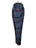 Eye Candy Print Blue Casual Pants Size 1X - photo 5