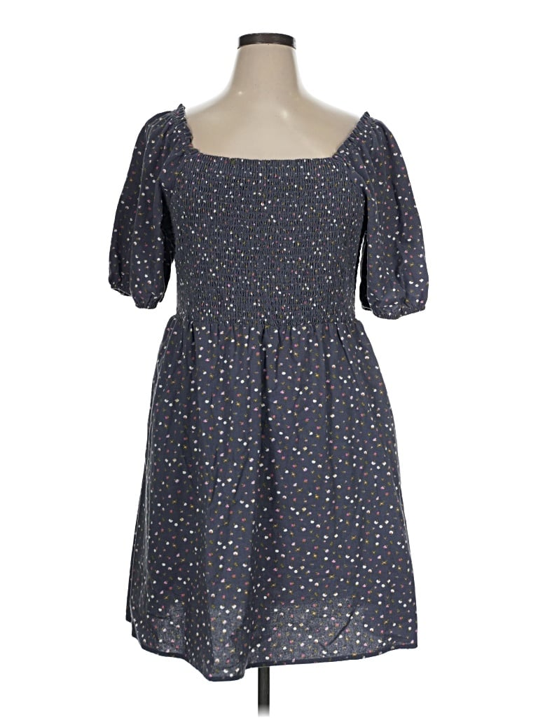Pre-owned Universal Thread Casual Dress In Blue
