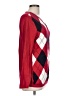 Tommy Hilfiger 100% Cotton Argyle Red Pullover Sweater Size L - photo 4