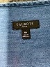 Talbots 100% Cotton Solid Blue Casual Dress Size M (petite) - photo 7