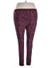 Terra & Sky Paisley Purple Active Pants Size 3X - photo 2