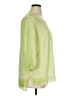 Chico's Green 3/4 Sleeve Top Size XL (3) - photo 4