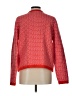 On 34th 100% Cotton Red Cardigan Size L - photo 2