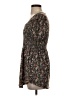 Lomon Paisley Black Casual Dress Size S - photo 5