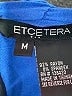 Etcetera Blue Sleeveless Top Size M - photo 7