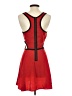 Express 100% Polyester Color Block Red Casual Dress Size 2 - photo 2