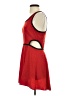 Express 100% Polyester Color Block Red Casual Dress Size 2 - photo 5