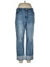 Wit & Wisdom Chevron-herringbone Blue Jeans Size 10 (petite) - photo 1