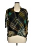New Directions 100% Polyester Green Kimono Size XL - photo 1