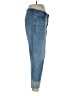Wit & Wisdom Chevron-herringbone Blue Jeans Size 10 (petite) - photo 4