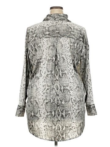 Open Edit Long Sleeve Blouse (view 2)