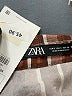 Zara Plaid Brown Casual Skirt Size S - photo 4