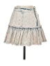 LoveShackFancy 100% Cotton Argyle Blue Casual Skirt Size 0 - photo 1