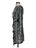 MICHAEL Michael Kors Paisley Gray Cocktail Dress Size S - photo 5