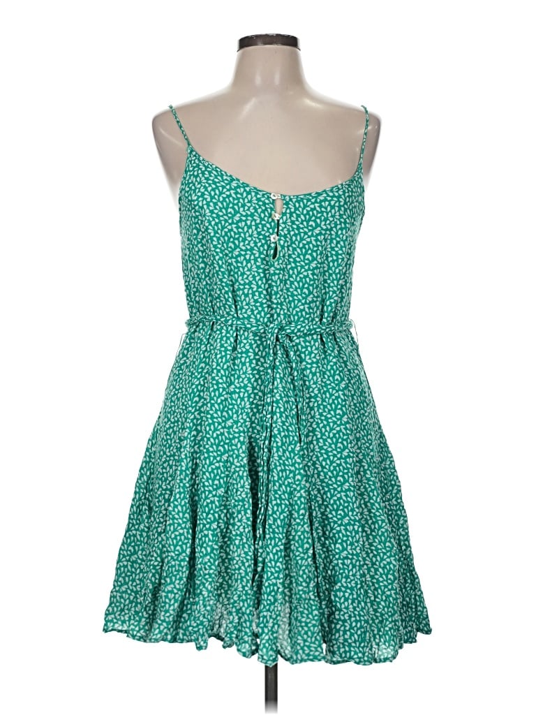 Pre-owned Vici Casual Dress In Green
