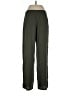 Three Dots 100% Rayon Solid Green Track Pants Size L - photo 2