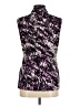 Tahari by ASL Purple Sleeveless Blouse Size M - photo 2