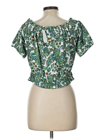Ann Taylor LOFT Short Sleeve Blouse (view 2)