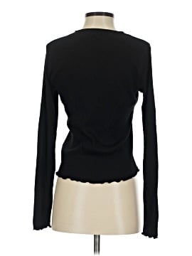 Madewell Lettuce-Hem V-Neck Cardigan (view 2)