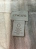 Chico's Ivory 3/4 Sleeve Button-Down Shirt Size S - photo 8