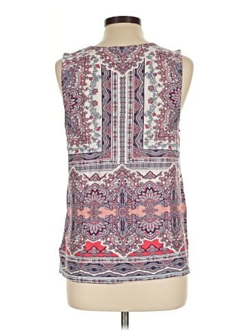 Vintage America Blues Sleeveless Blouse (view 2)