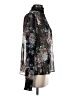 Y.A.S Floral Black Long Sleeve Blouse Size S - photo 4