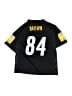 NFL 100% Polyester Black Short Sleeve Top Size 14 - 16 - photo 2