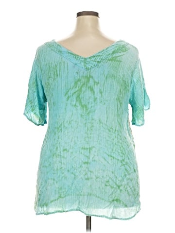 Greater Good Network Short Sleeve Blouse (view 2)
