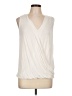 Bobeau Ivory Sleeveless T-Shirt Size L - photo 1