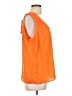 CAbi 100% Polyester Orange Sleeveless Top Size L - photo 4