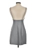 Reformation Solid Gray Silver Cocktail Dress Size S - photo 2