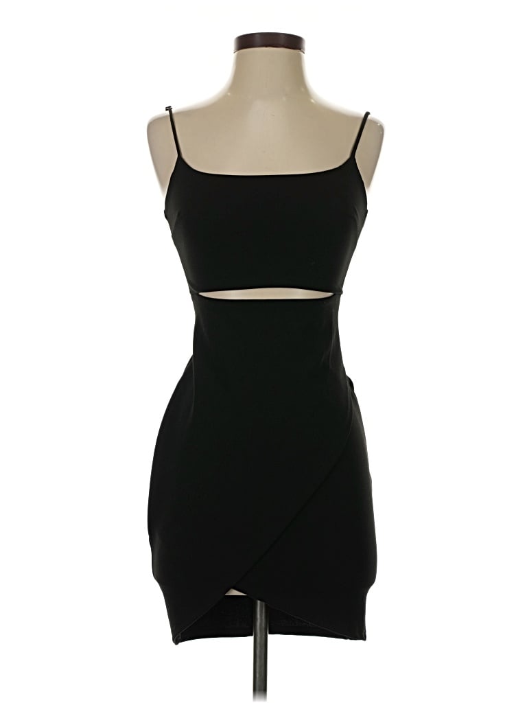 Pre-owned Lulus Cocktail Dress In Black